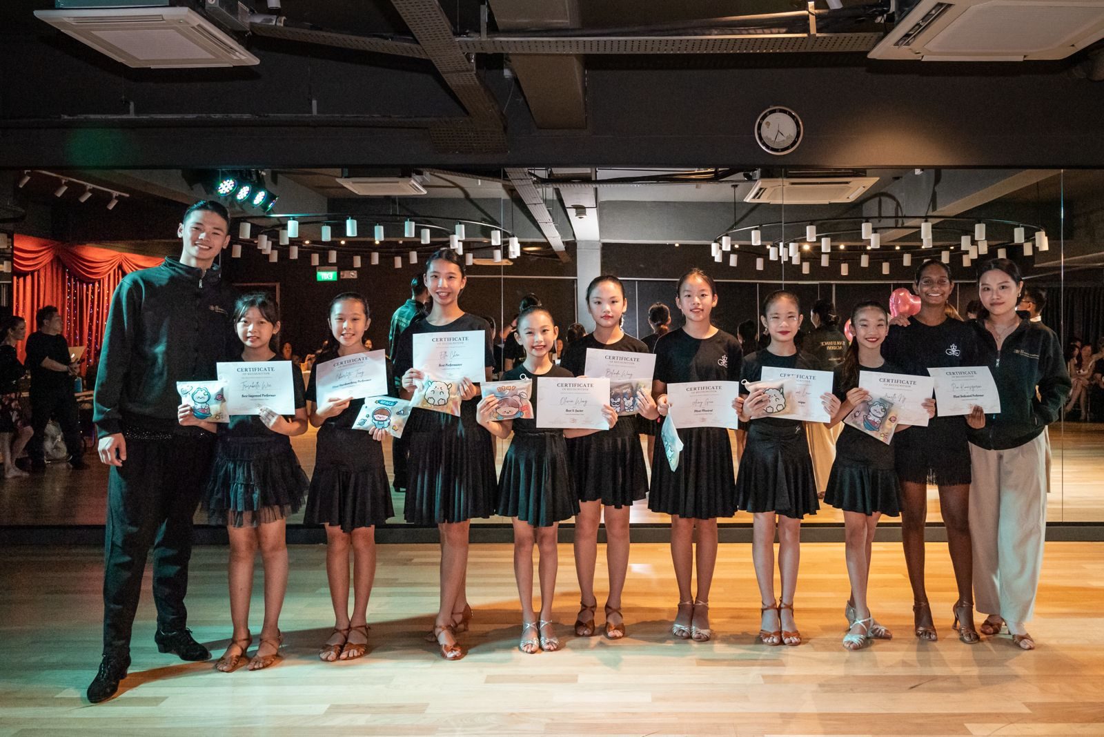 Member celebration at JJ Dance Academy