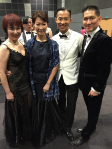 Adeline, Ms Ou, Alex and John