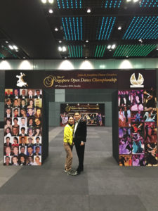 John and Josephine ar the Arch entrance