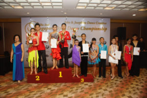 Junior 15 & below 3 dance Latin