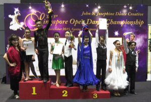 Juvenile 12 yrs & below 3 Dance Standard