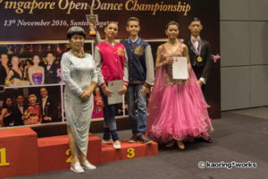 Junior Open 16 yrs & below Standard