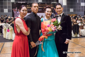 John & Josephine with Pro-Am couple Elizabeth & Andrey