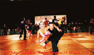 Darren Bennett & Lilia Kopylova from England - Champion Amateur Open Latin