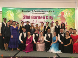 Josephine with Yale-NUS Ballroom Dancing Team