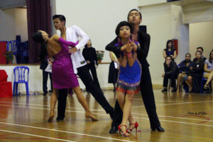 Dancers in action